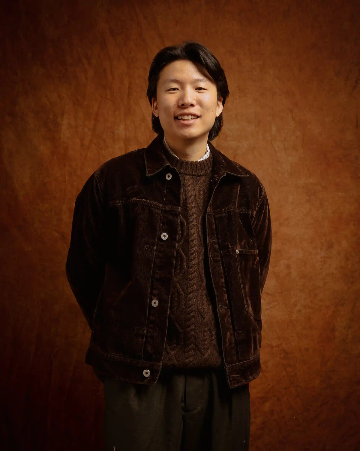 Storadal Flock Corduroy Type I Jacket Espresso