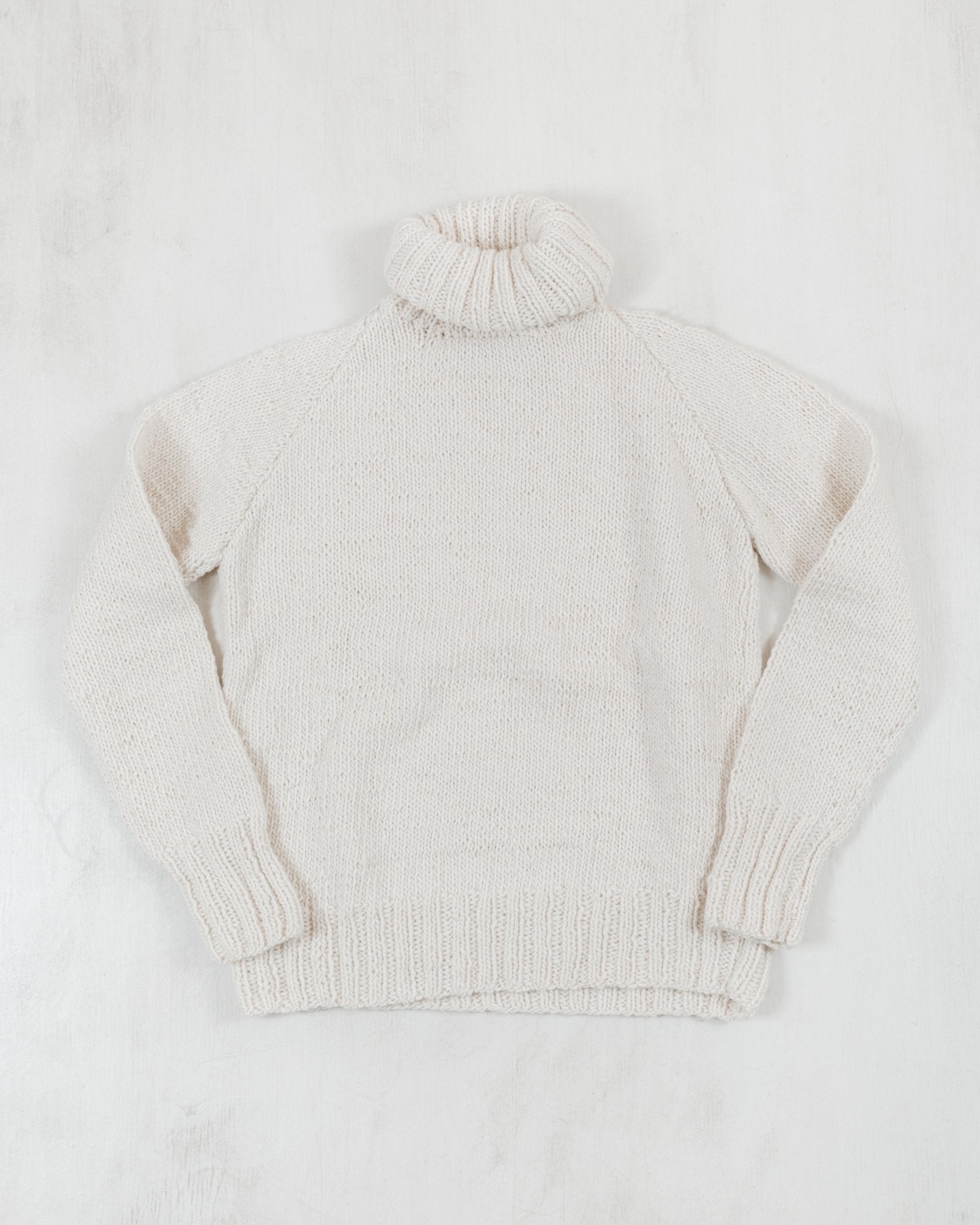 Turtleneck Pullover - Ivory