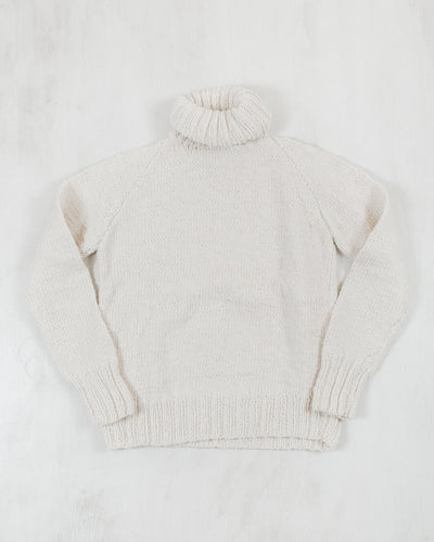 Turtleneck Pullover - Ivory