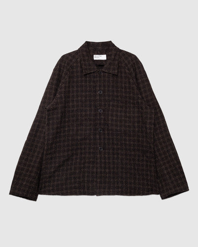 Station Jacket Brown Cedar Check