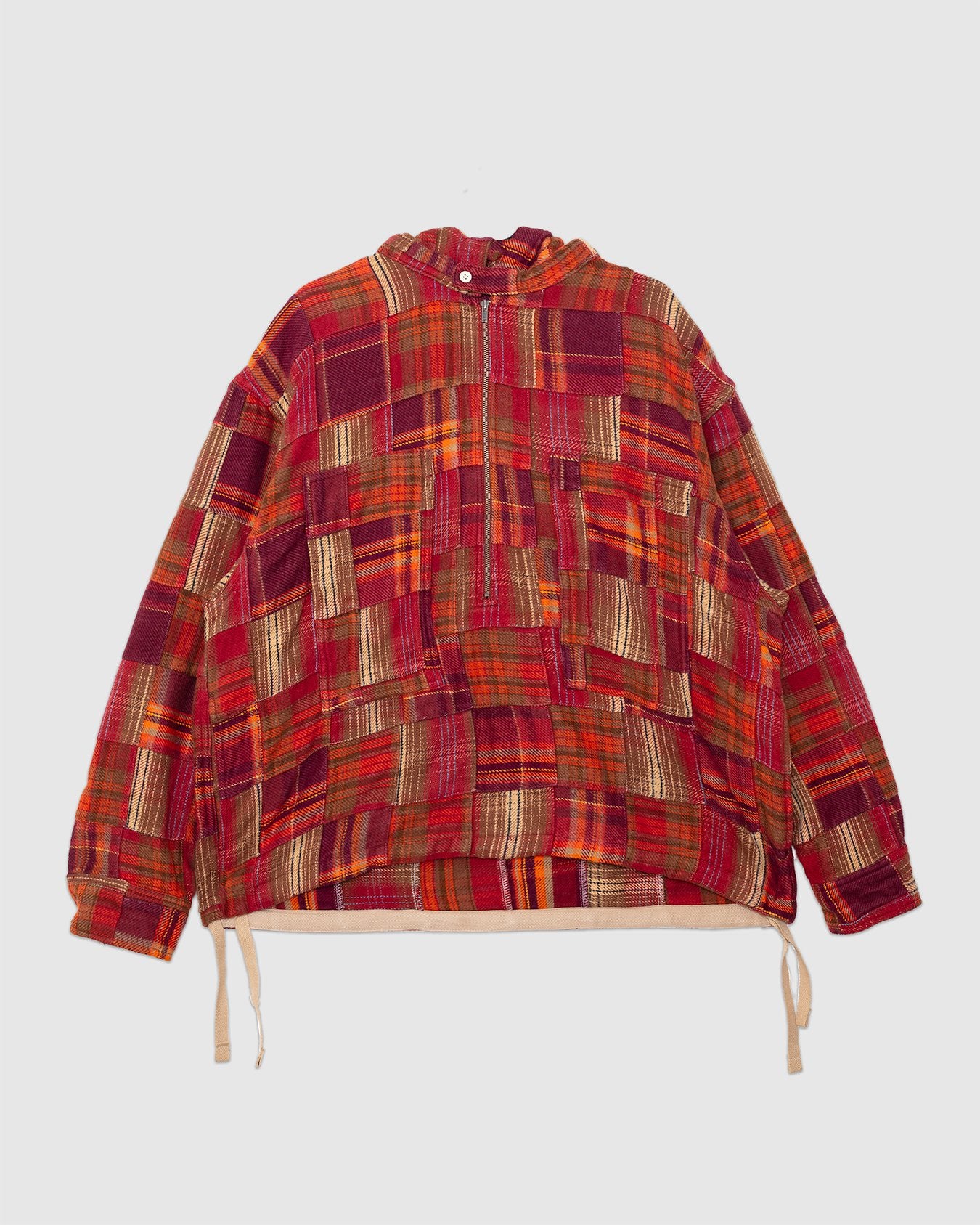 Johannes Half Zip Shirt Poppy Red