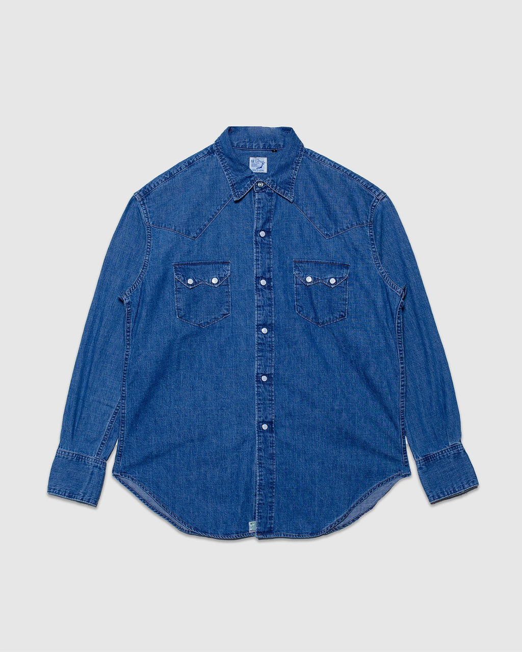 Denim Western Shirt - Denim Used