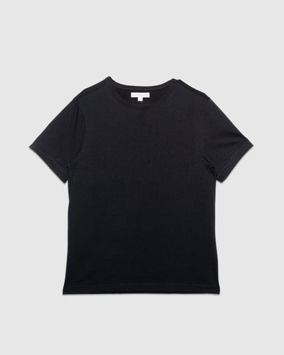 215 Loopwheeled T-Shirt - Deep Black