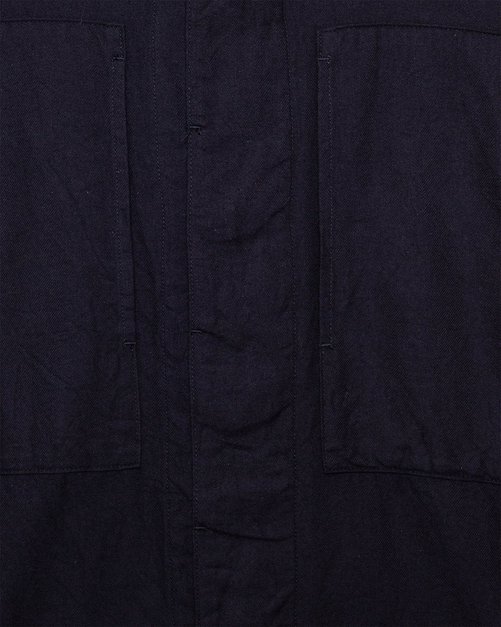 Flannel Short Shirt Jacket - Black