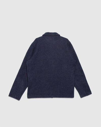 Field Jacket Wool Fleece - Navy