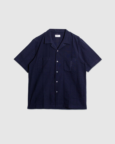 Sal Road Shirt Maui Cotton - Navy