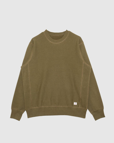 Classic Crew Sweatshirt Olive Drab
