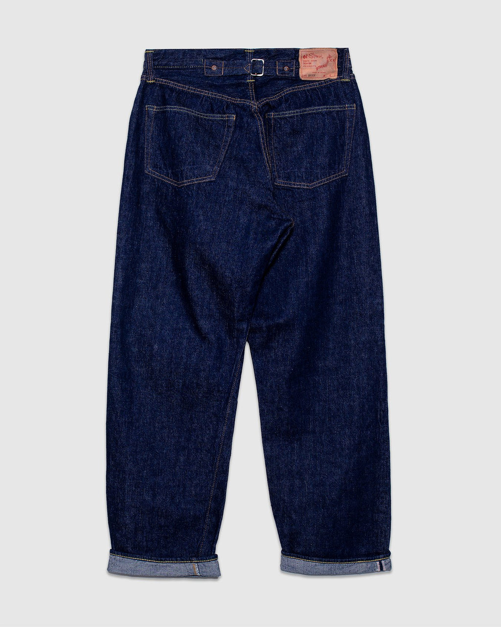 Grand Dad's Fit Denim Pants - One Wash