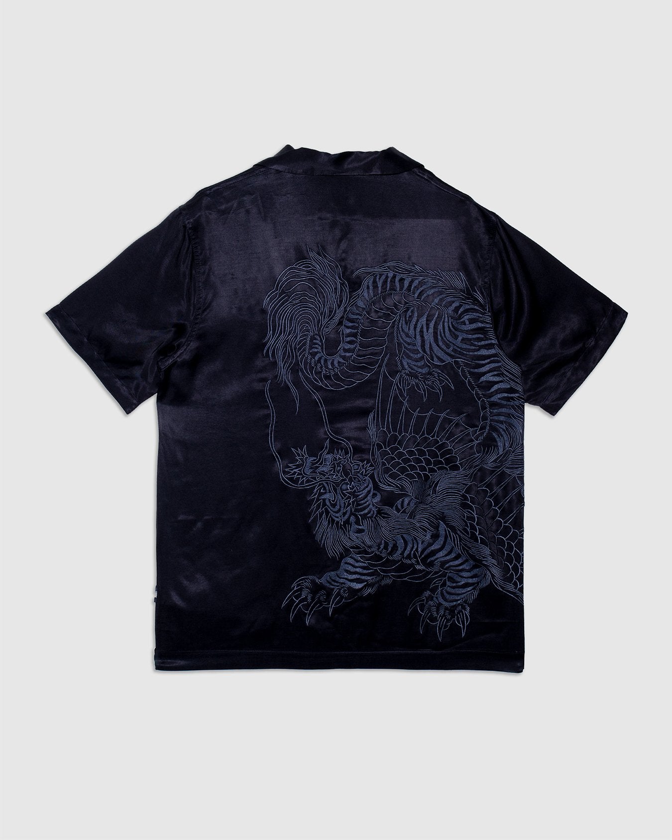 Tiger Dragon Camp Collar Shirt