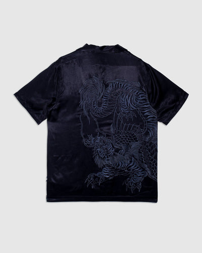 Tiger Dragon Camp Collar Shirt