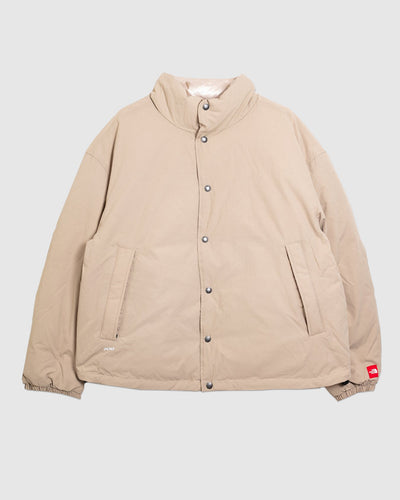 Red Box Down Jacket Mushroom Grey