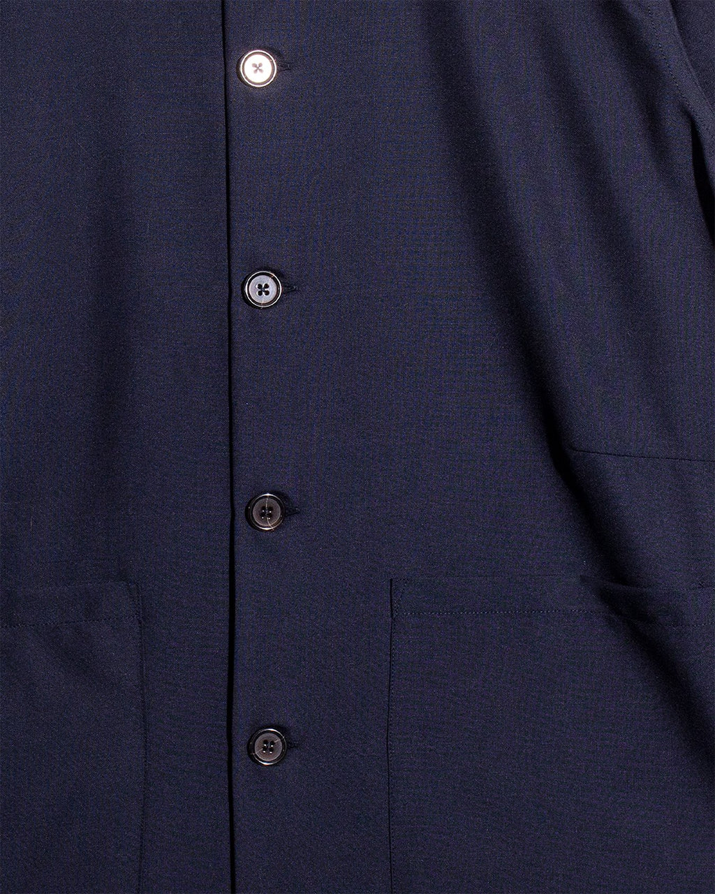 Travail Overshirt Tropical Suiting - Navy