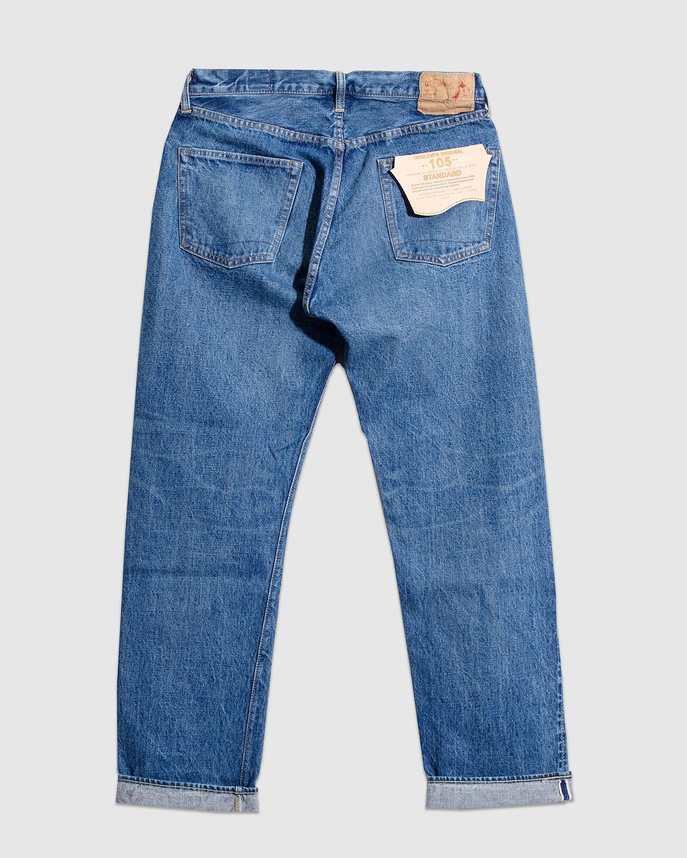 105 Standard Fit Selvedge Denim - 2 Year Wash