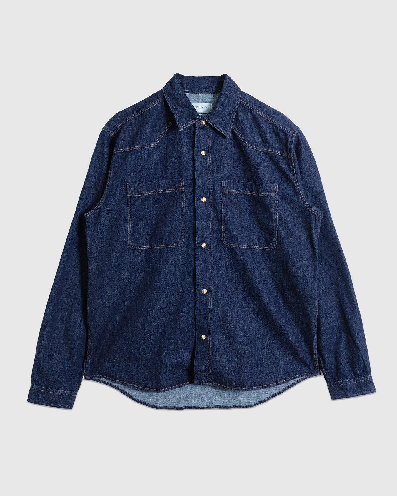 Quito Shirt Mullins Denim Indigo Rinse