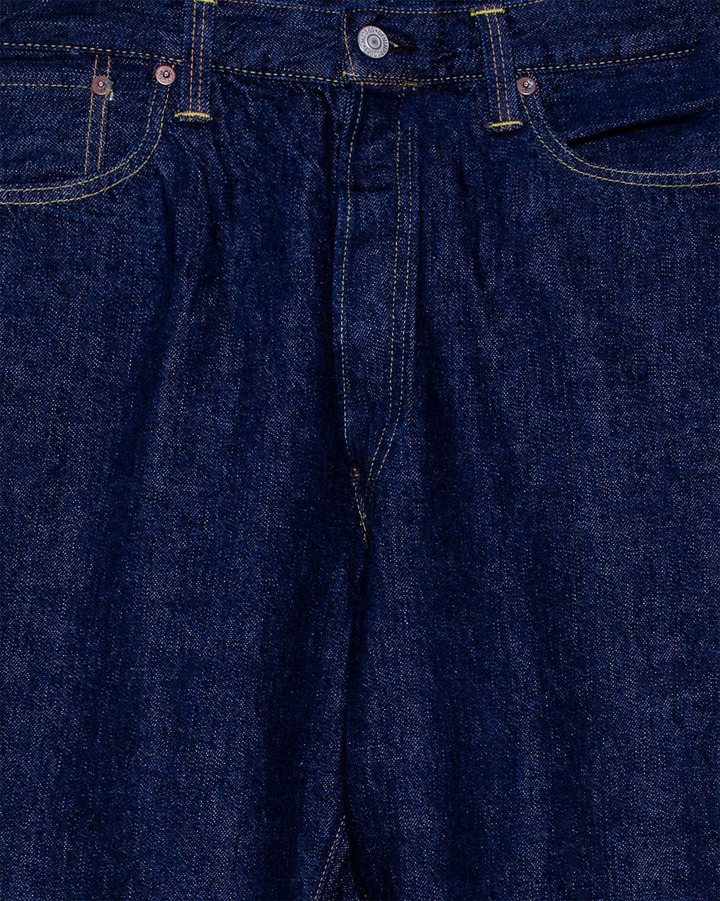 Grand Dad's Fit Denim Pants - One Wash