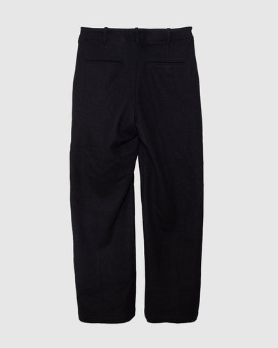 Crater Wool Trouser Black