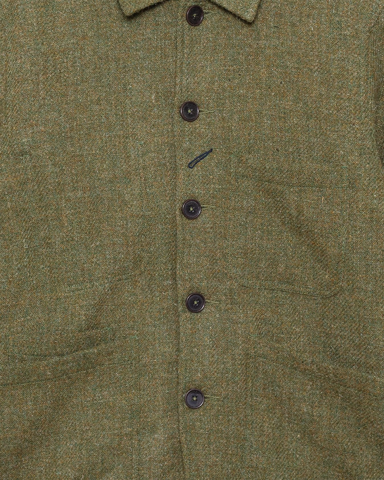 Bakers C Jacket Green Harris Tweed Plaid