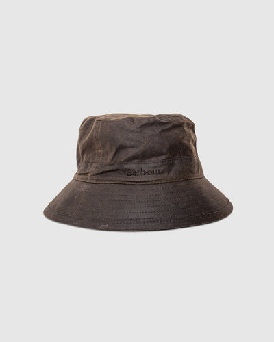 Barbour Wax Bucket Hat - Olive