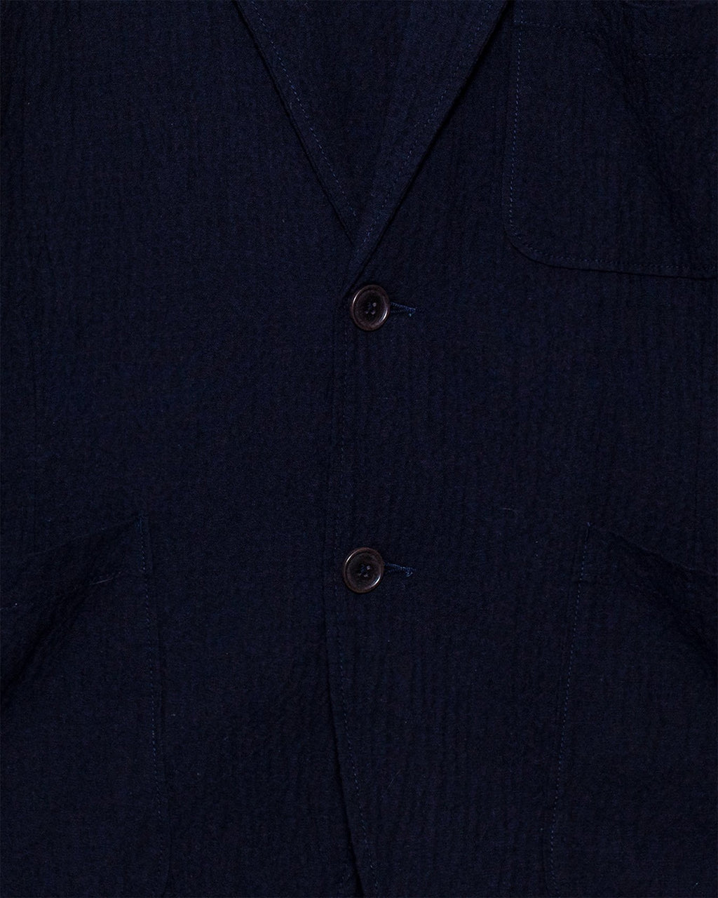 Two Button Jacket Ospina Cotton - Dark Navy