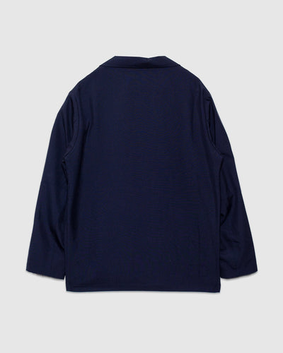 Two Button Jacket Tropical Suiting - Navy