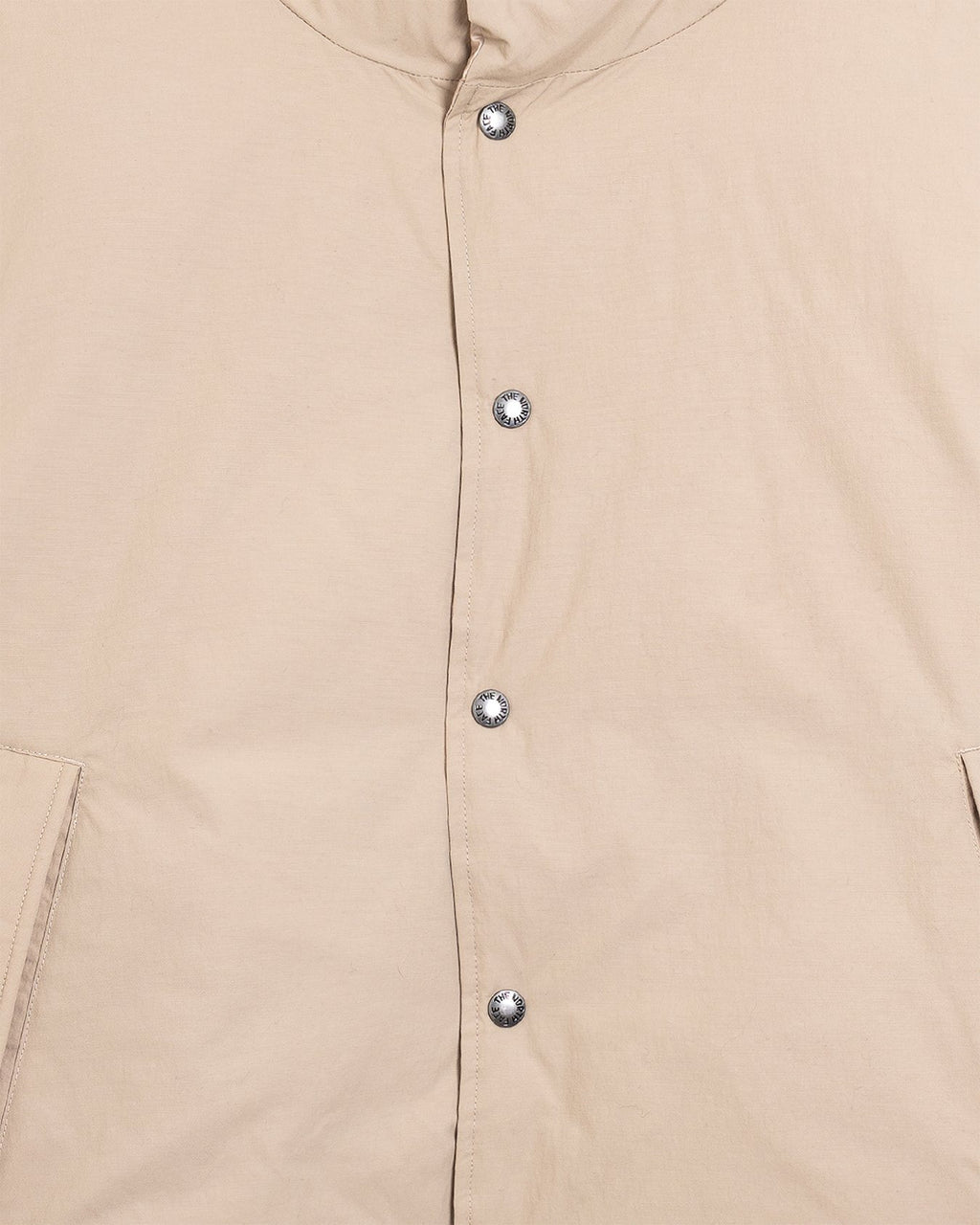 Red Box Down Jacket Mushroom Grey