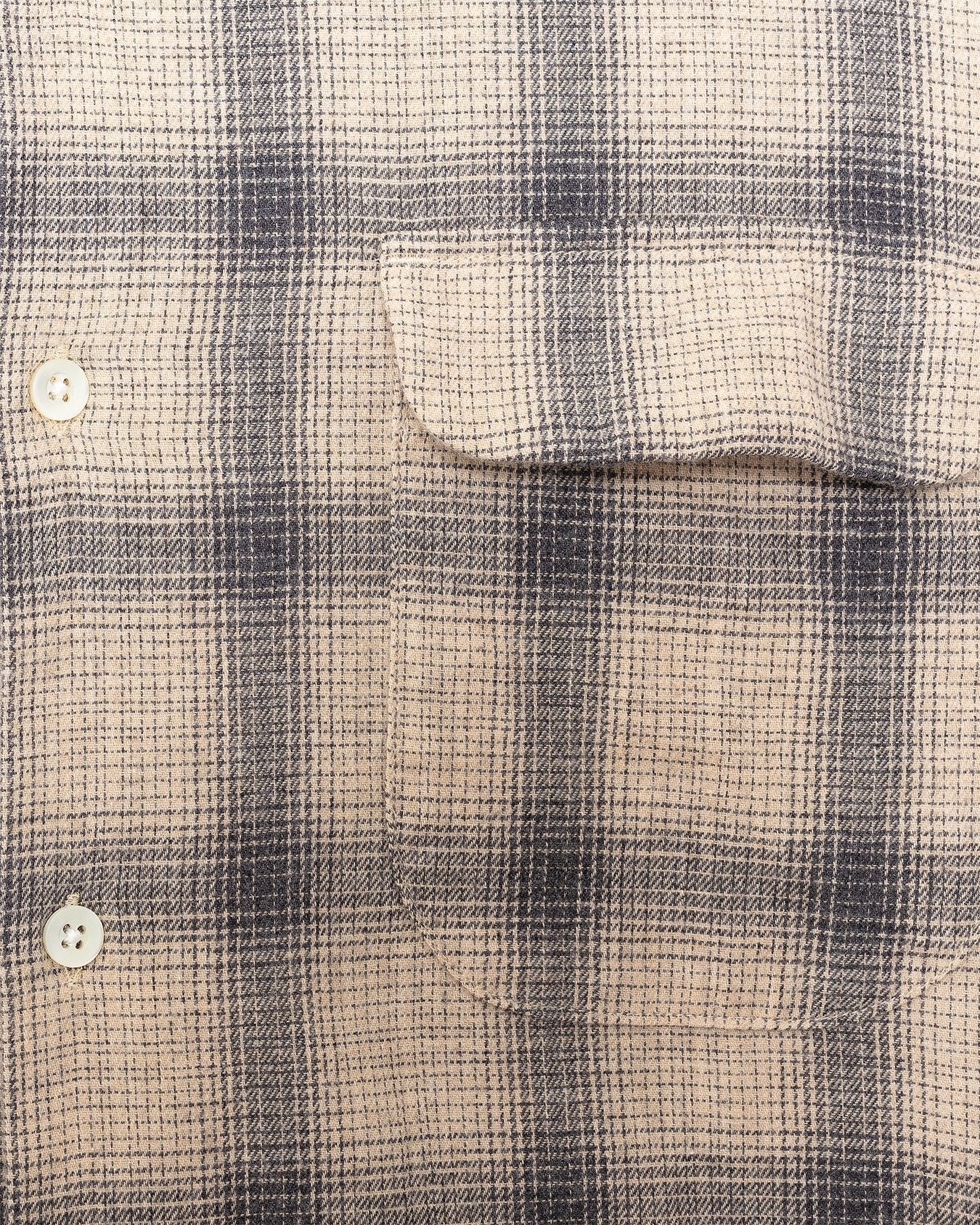 Vincent Melange Ombre Shirt Grey