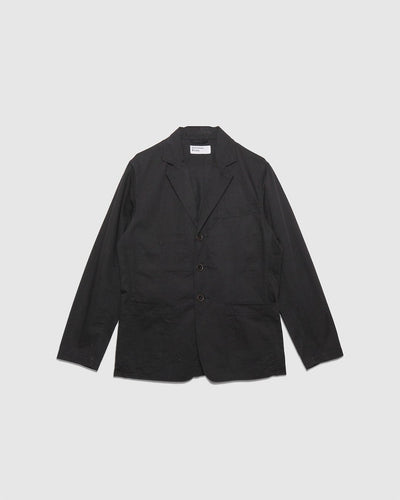 London Jacket in Twill - Black