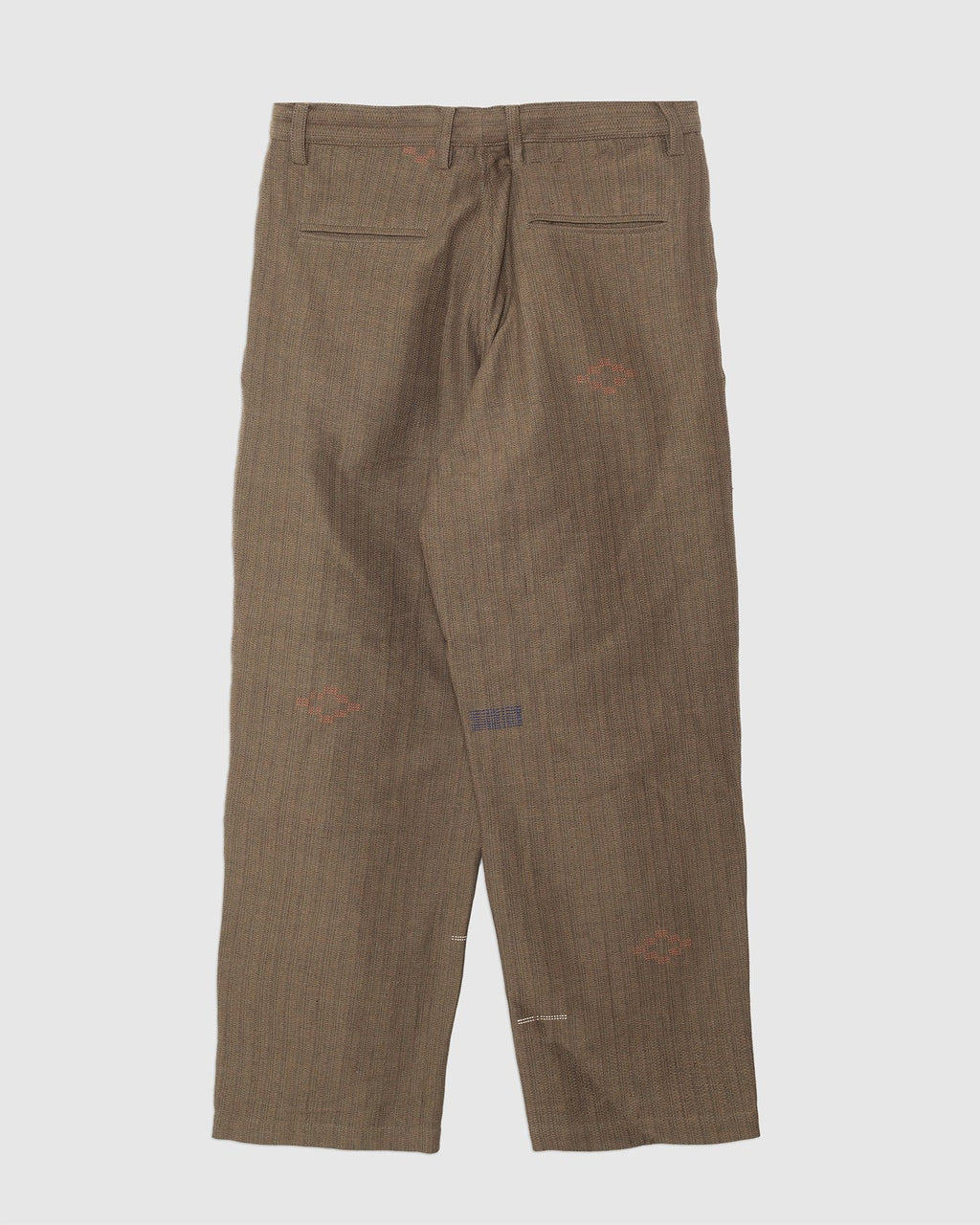 Antonio 2.0 Olive Over Size Double Pleat Trouser
