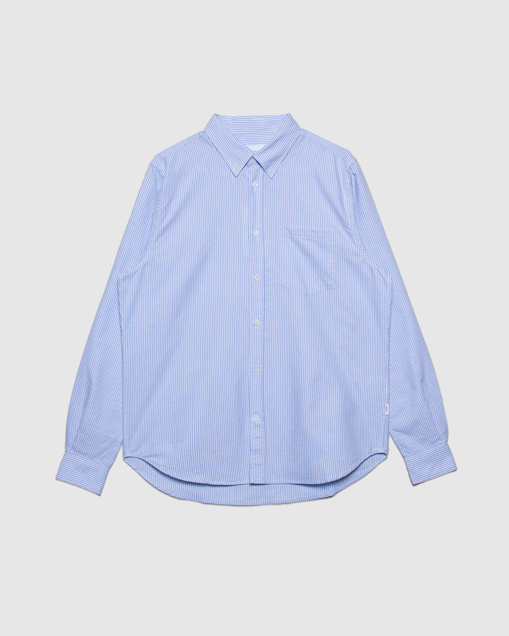 Norse Standard Oxford Stripe BD Shirt - Pale Blue