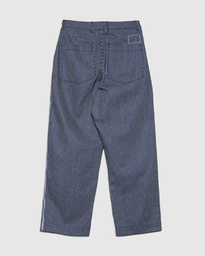 Duke Pant Hickory Stripe Denim - Indigo