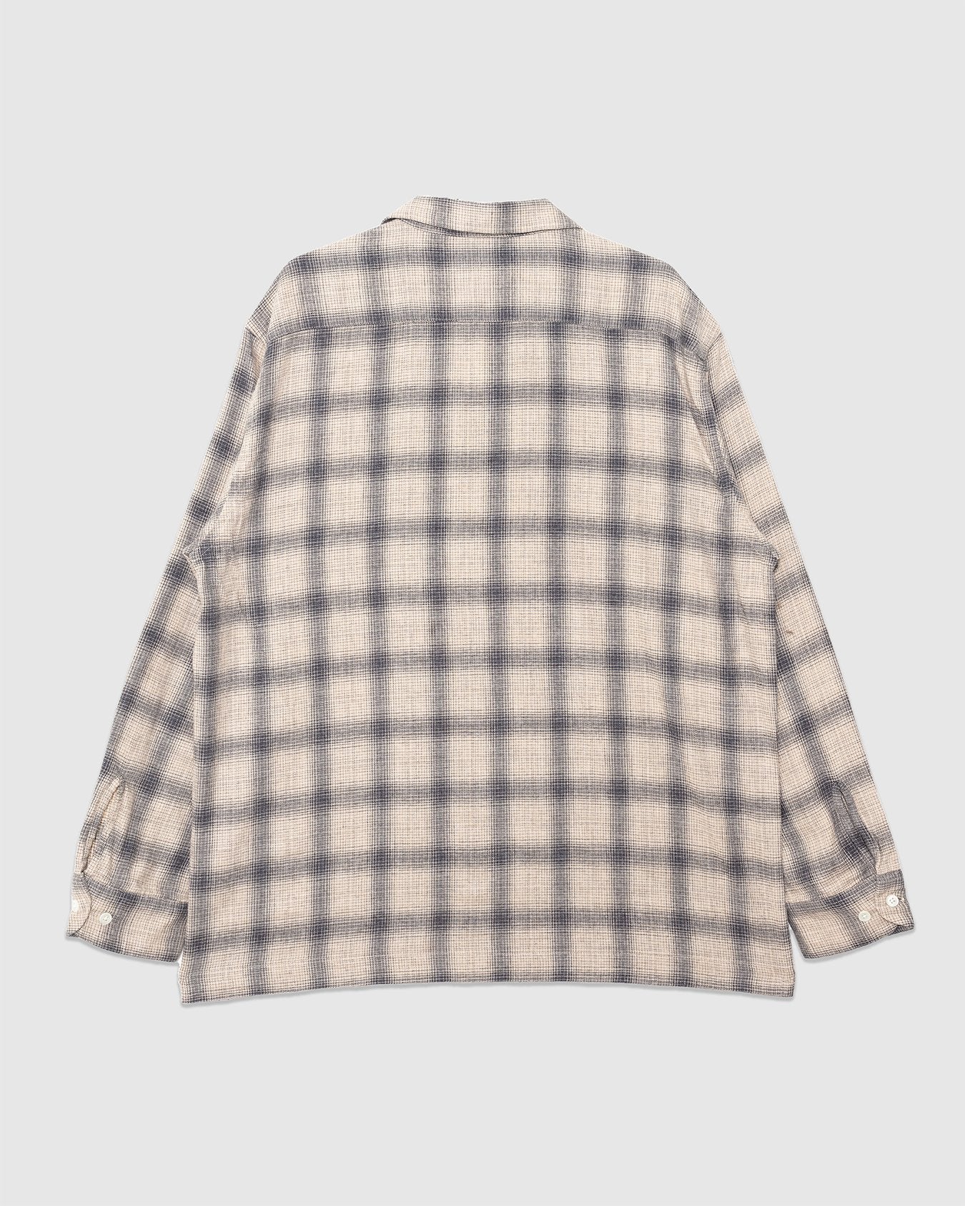 Vincent Melange Ombre Shirt Grey