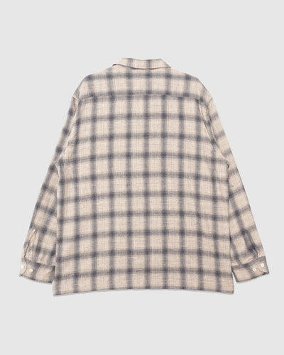 Vincent Melange Ombre Shirt Grey