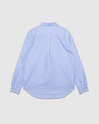 Norse Standard Oxford Stripe BD Shirt - Pale Blue