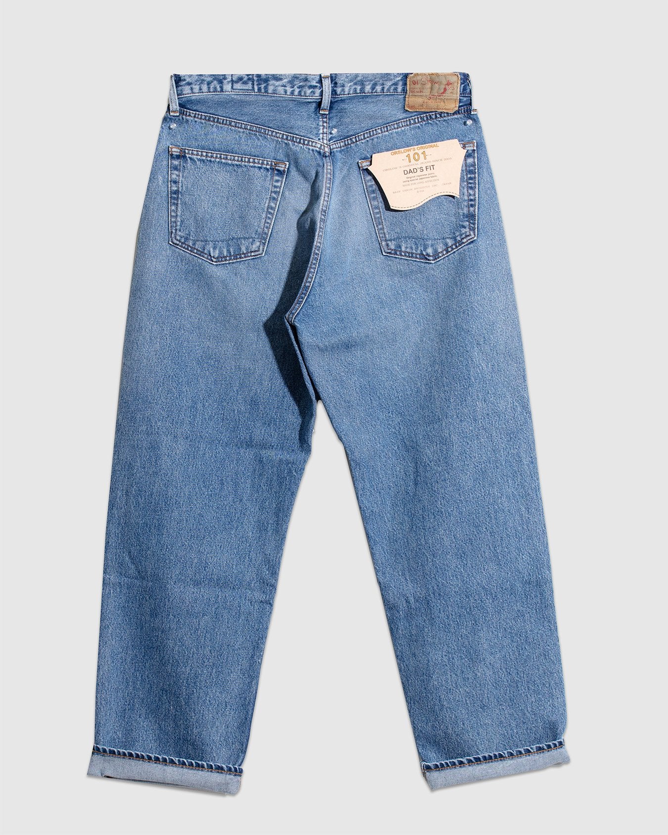 101 Dad's Fit Denim Pants - Denim Used