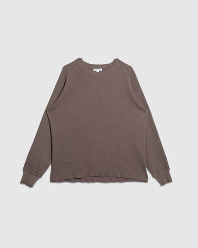 Raglan Thermal Shirt - Deep Cement