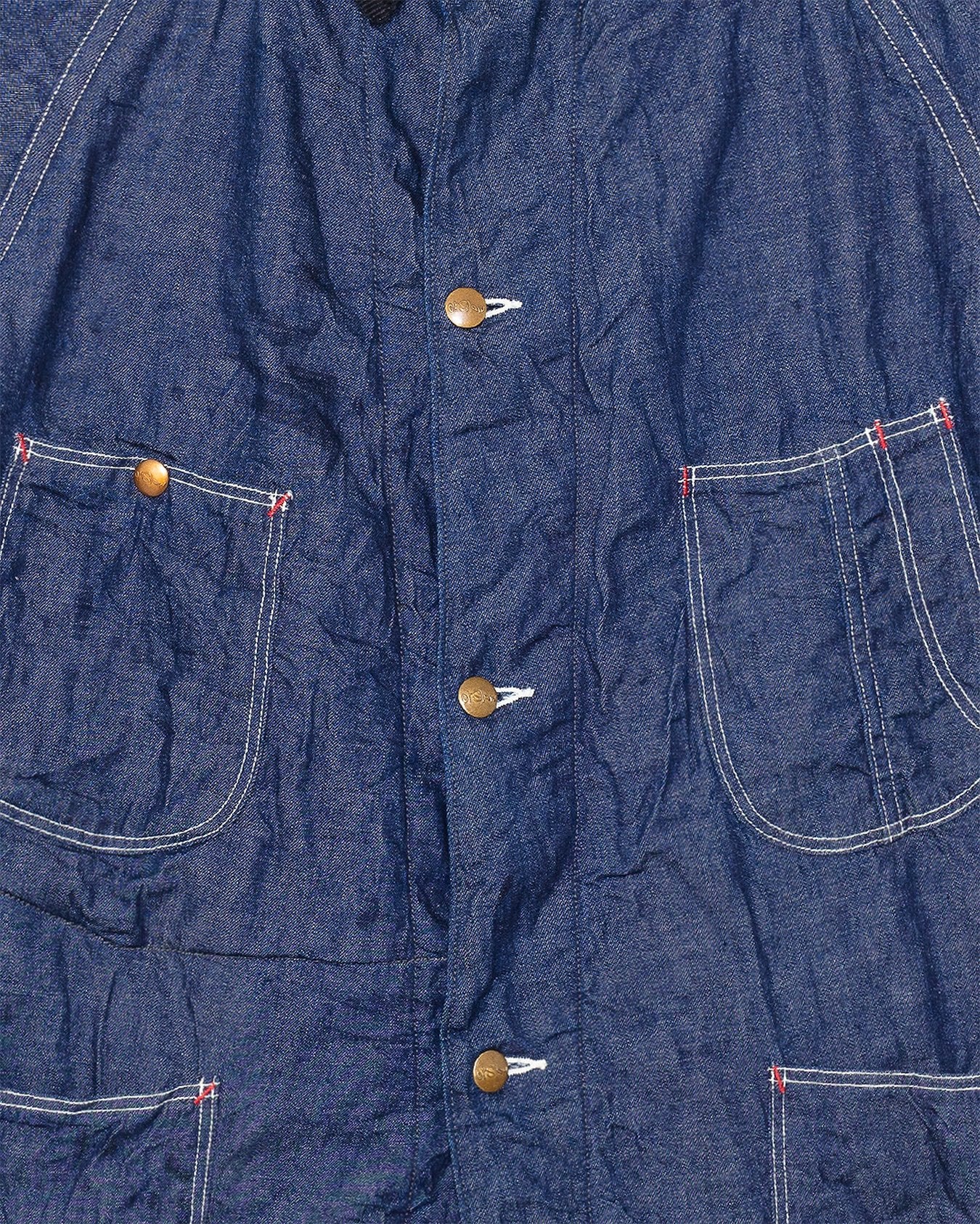 Wool Liner Relax Fit Denim Coverall One Wash