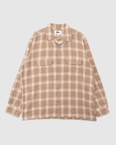 Vincent Melange Ombre Shirt Khaki