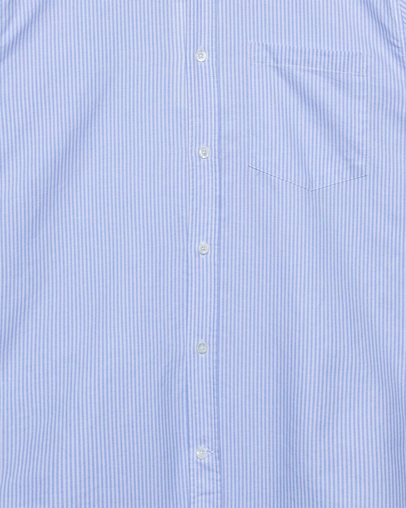 Norse Standard Oxford Stripe BD Shirt - Pale Blue