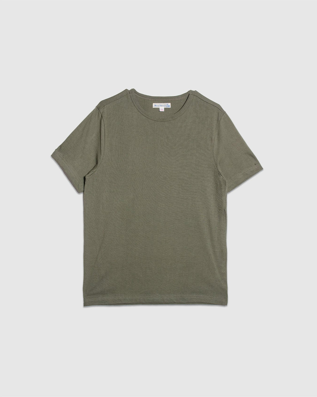 1950s Loopwheeled T-Shirt - Army