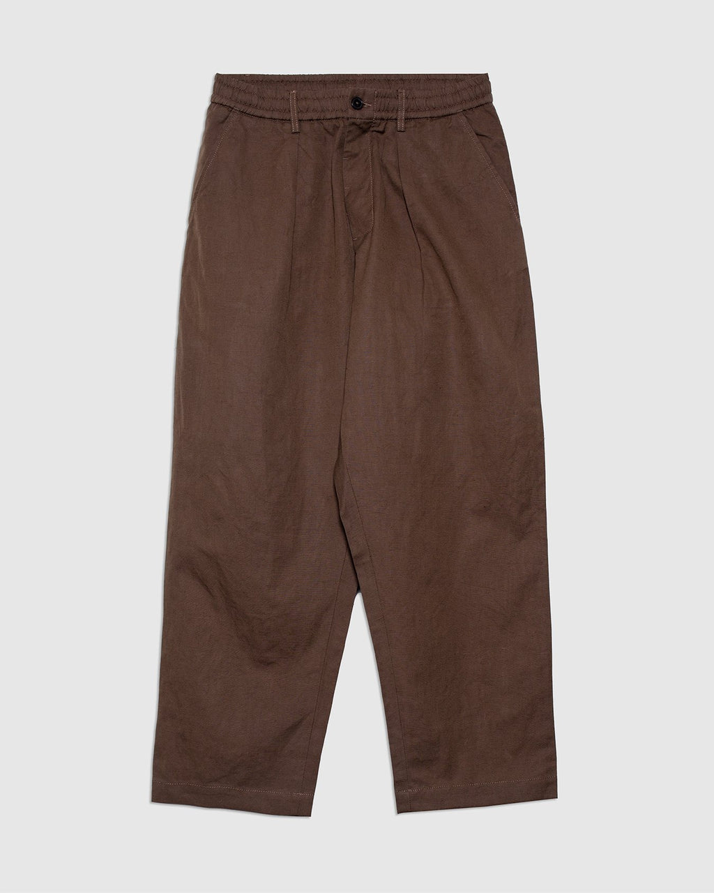 Oxford Pant Linen Slub - Khaki
