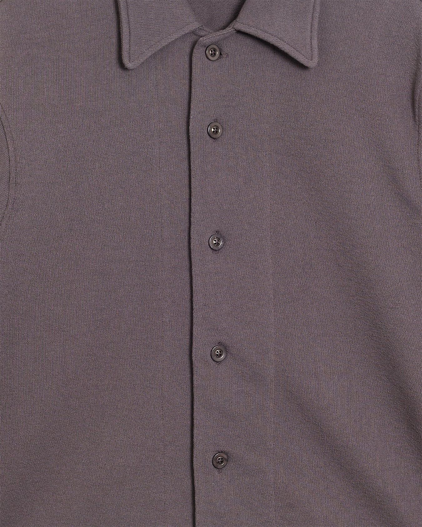 Francisco Button Down Black Mushroom