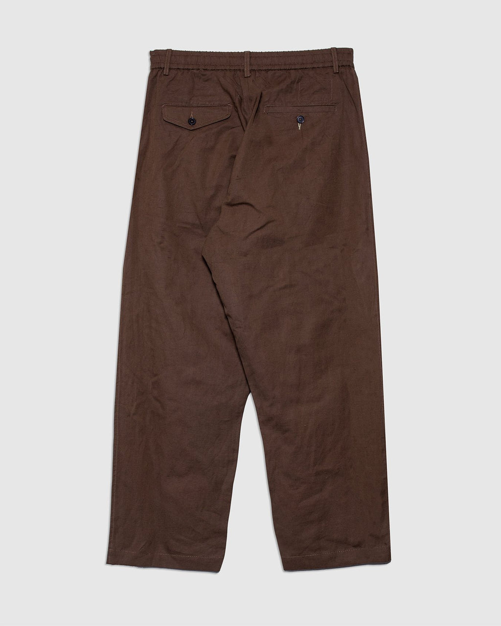 Oxford Pant Linen Slub - Khaki
