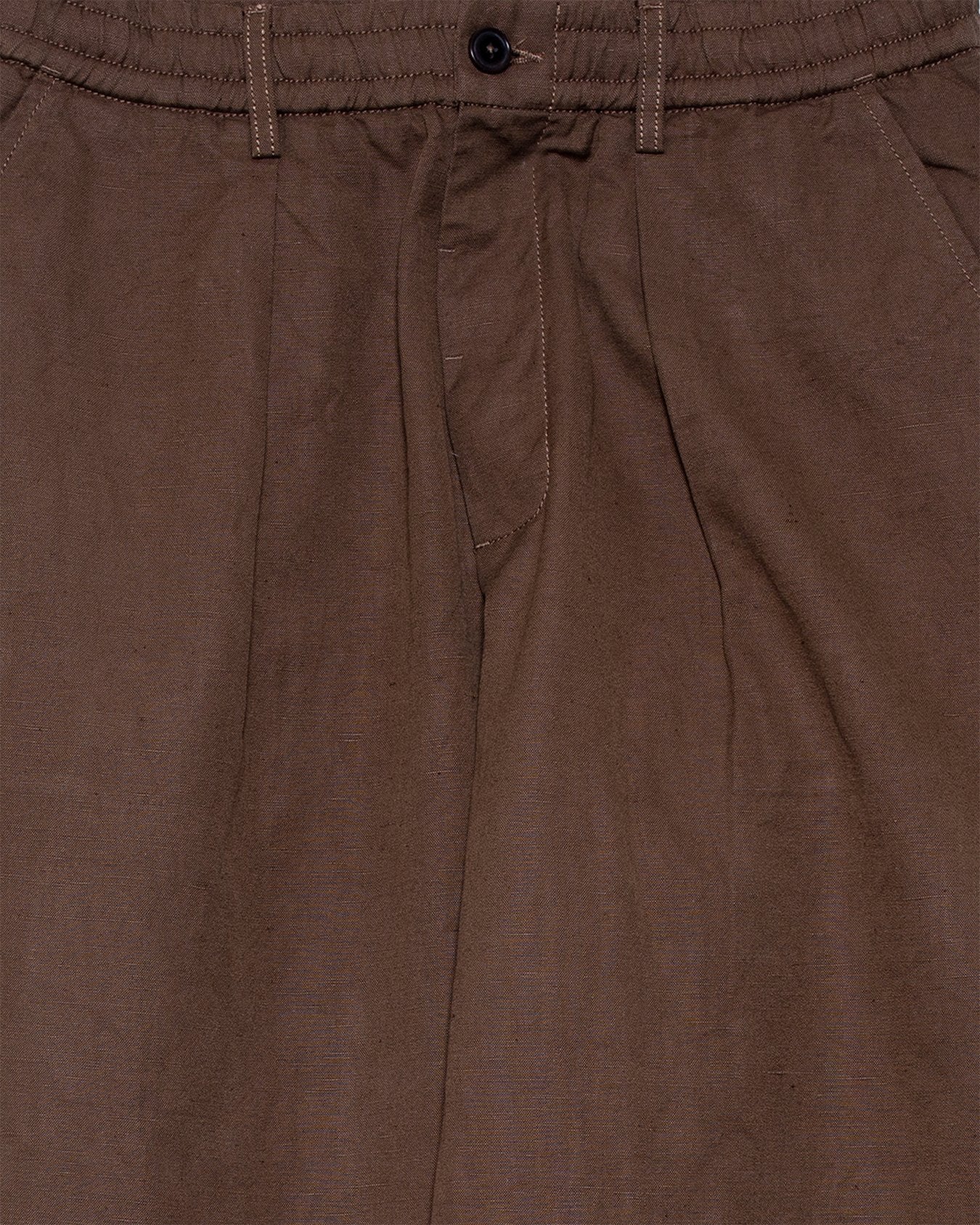 Oxford Pant Linen Slub - Khaki