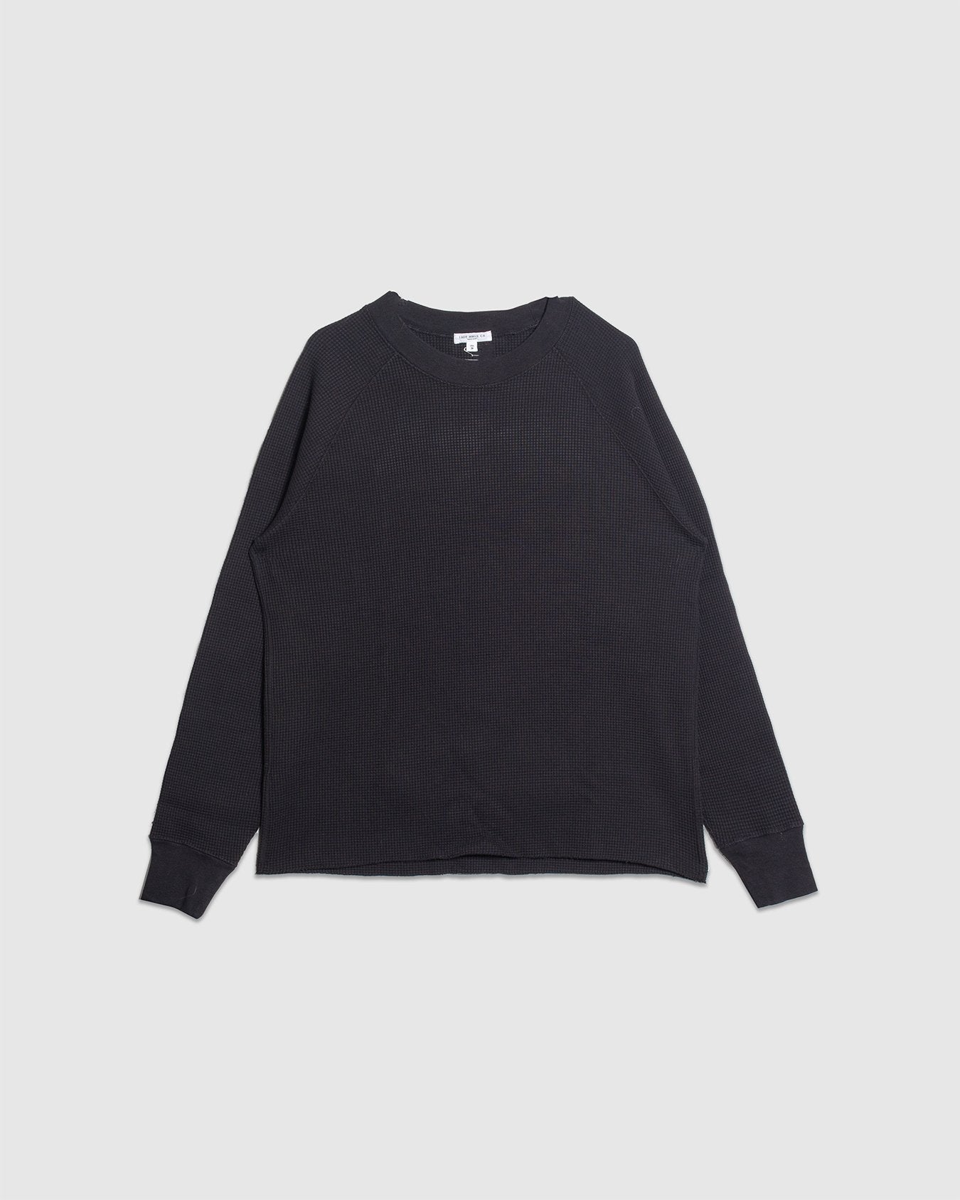 Raglan Thermal Shirt - Black