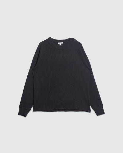 Raglan Thermal Shirt - Black