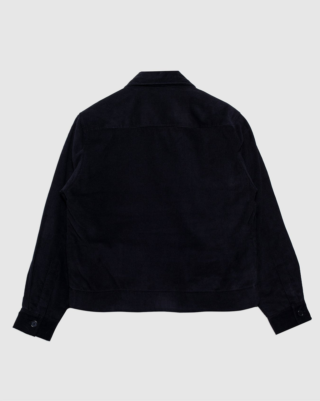 Bodhi 4 Button Quilted Jacket Black Corduroy CORD14