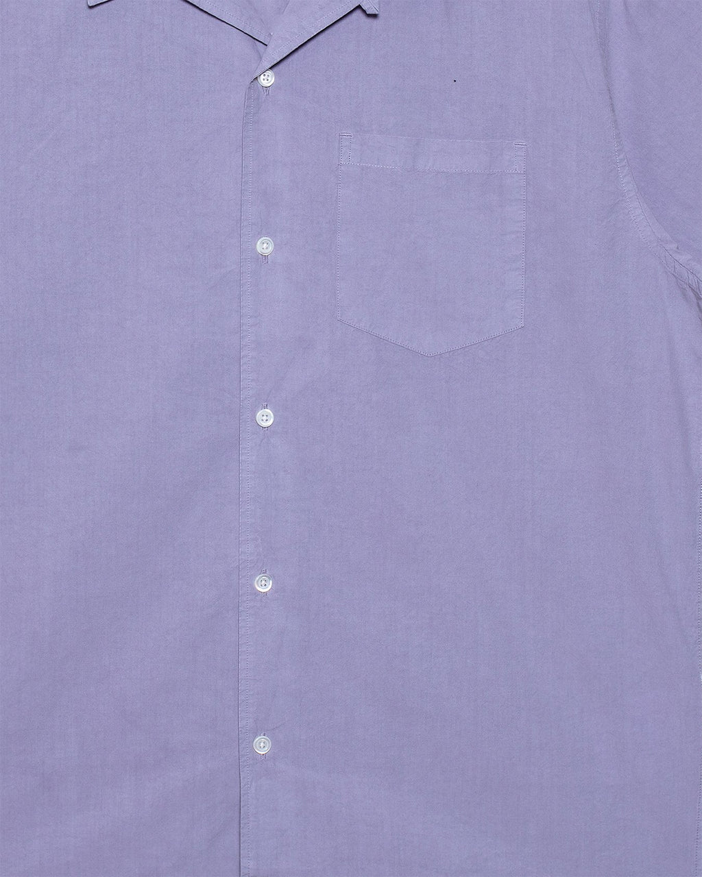 Carsten Cotton Tencel Shirt - Crocus Purple