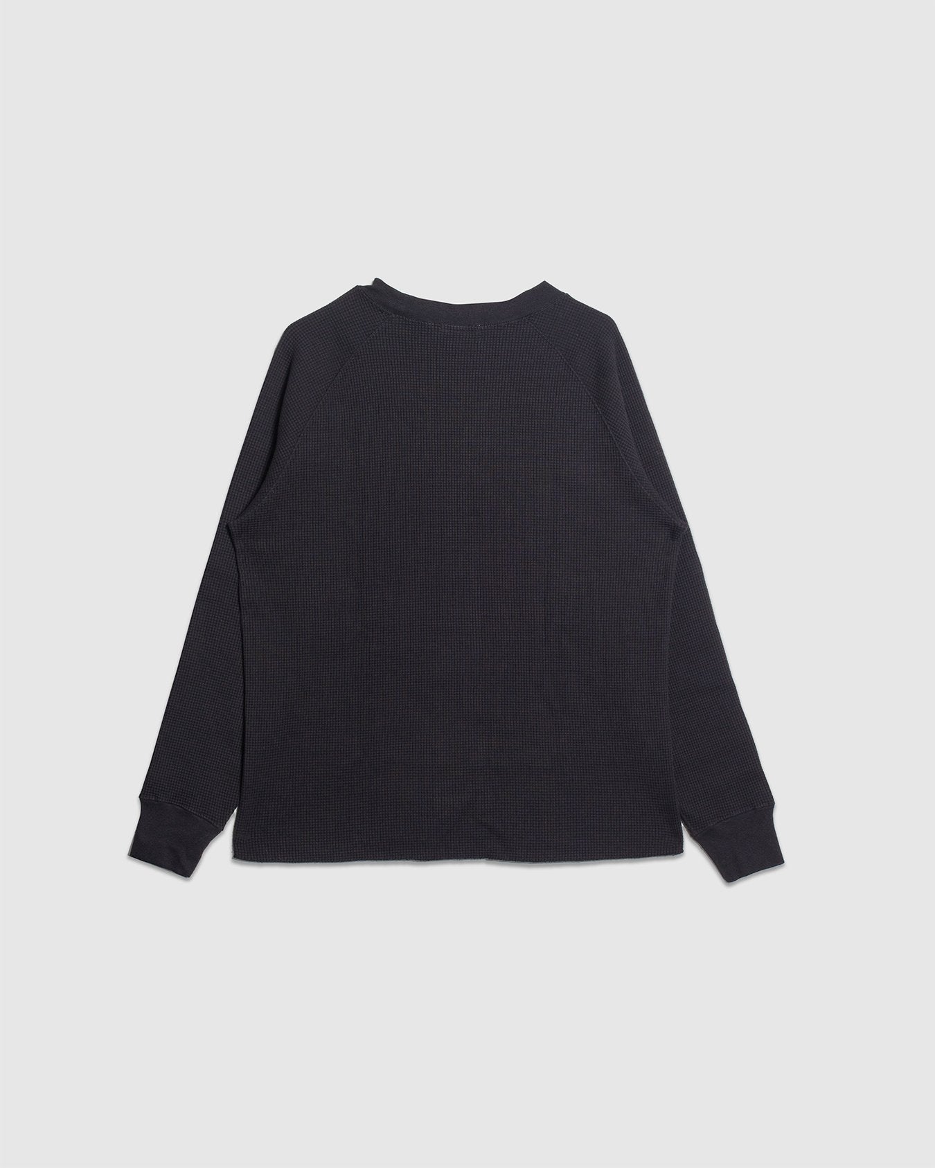 Raglan Thermal Shirt - Black