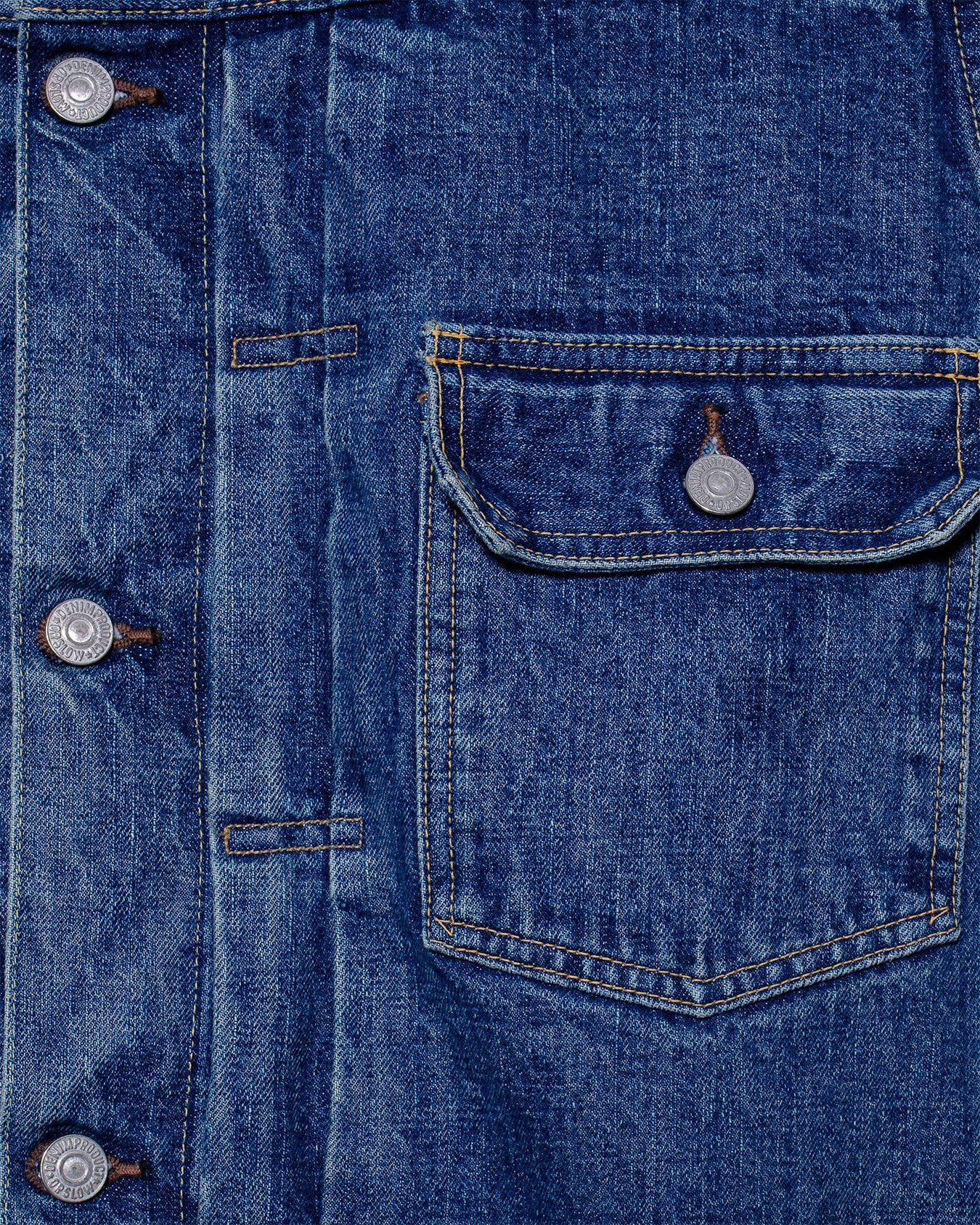 TYPE2 1950's Denim Jacket - 2 Year  Wash