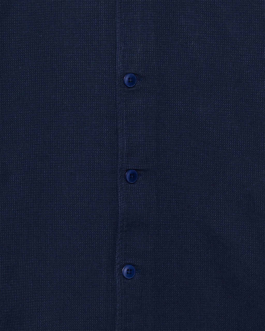 Veloso Shirt Navy Waffle Box Fit